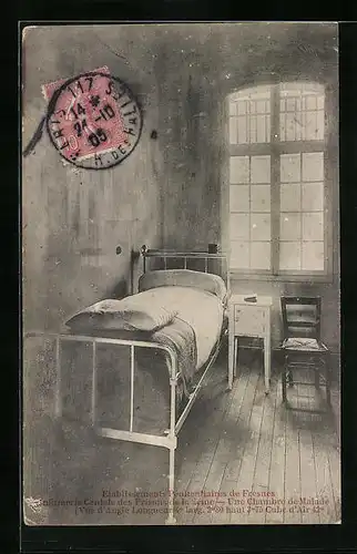 AK Fresnes, Etablissements Pénitentiaires, Infirmerie Centale des Prisons de la Seine, Une Chambre de Malade