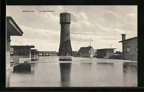 AK 's Gravendeel, Watertoren