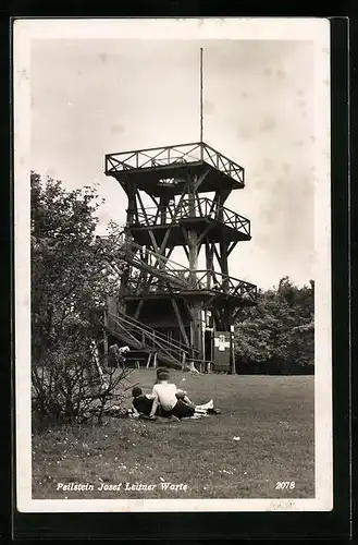 AK Peilstein, an der Josef Leitner Warte