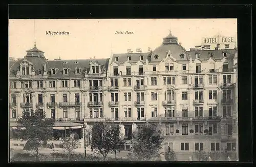 AK Wiesbaden, Hotel Rose