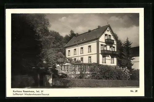 AK Niedernhausen / Taunus, Pension Rosenhaus