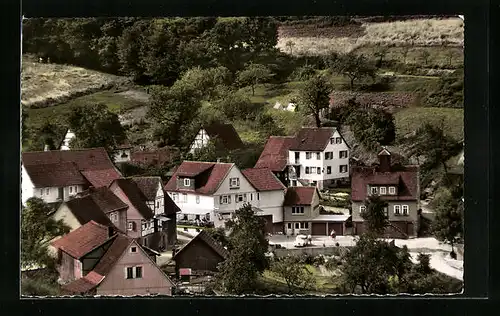 AK Raubach / Odenwald, Gasthaus zum Berghof mit Umgebung