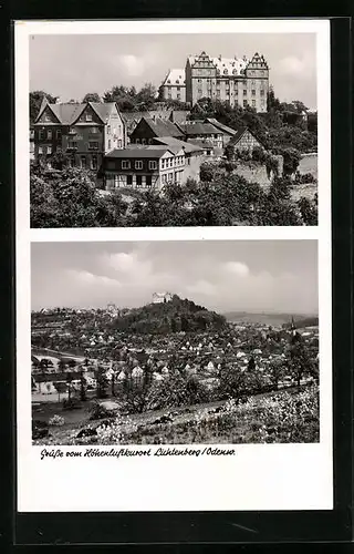 AK Lichtenberg / Odenwald, Teil- und Gesamtansicht