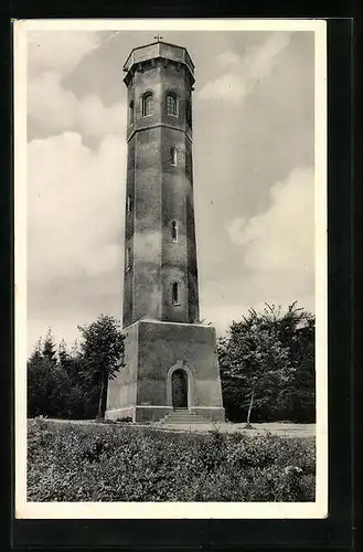 AK Dannenfels, Ludwigsturm auf dem Donnersberg