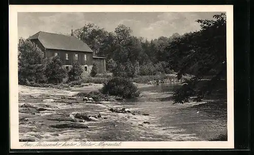 AK Kloster Mariental, Partie am Neissewehr