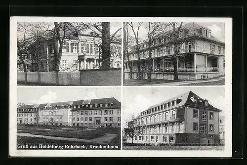 AK Heidelberg-Rohrbach, Krankenhaus, Mehrfachansichten