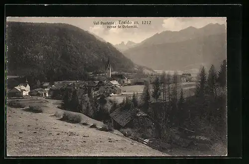 AK Tesido /Val Pusteria, Tesido verso le Dolomiti