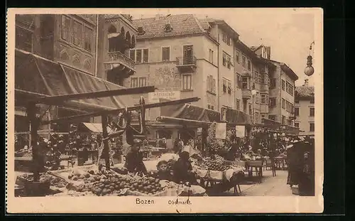 AK Bozen, Partie am Obstmarkt