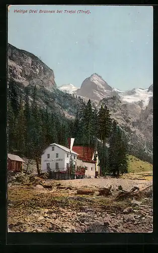 AK Trafoi, Einsiedelei Heilige Drei Brunnen