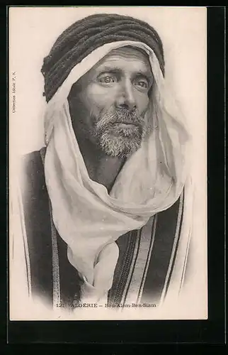 AK Algerien, Bou-Alem-Ben-Siam (Portrait)
