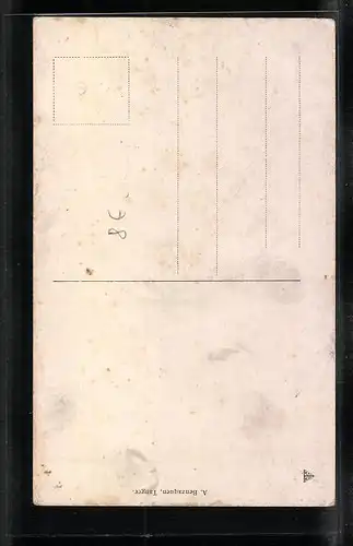 AK Arabische Frau mit goldenem Wasserkrug