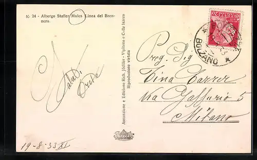 AK Mules, Albergo Stafler