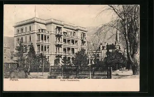 AK Meran, Hotel Finstermünz