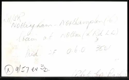 Fotografie Fotograf unbekannt, Ansicht Nottingham, Eisenbahn Gross Britannien, LMS Dampflok Nr. 3551