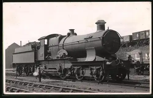 Fotografie Colling Turner, Ansicht London, Eisenbahn Gross Britannien, Dampflok Nr. 3407 & Bahnhof Old Oak Commons