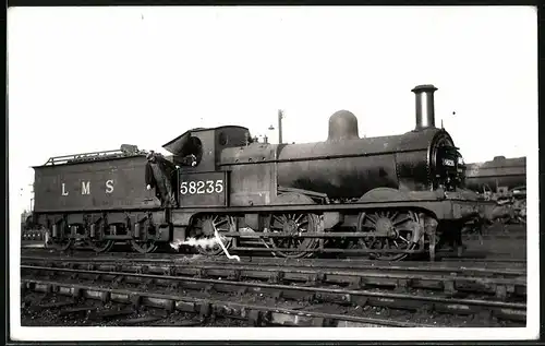 Fotografie Eisenbahn Gross Britannien, Dampflok Nr. 58235, LMS Tender-Lokomotive