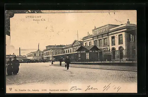 AK Utrecht, Stations S. S., Bahnhof