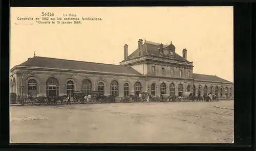 AK Sedan, La Gare, Bahnhof