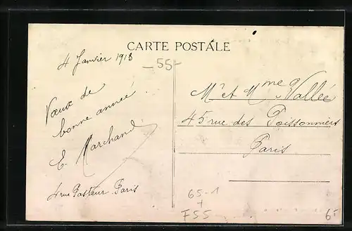 AK Verdun-sur-Meuse, Gare de l`Est (II)