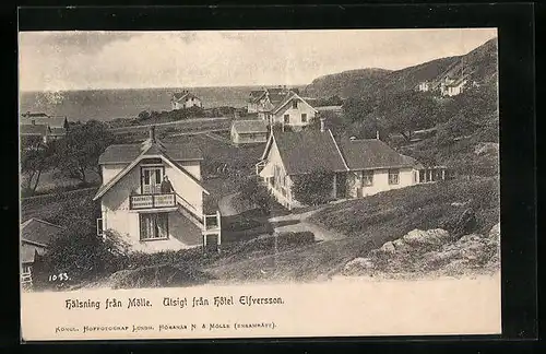 AK Mölle, Utsigt fran Hotel Elfversson