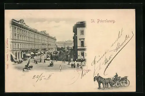 AK St. Petersbourg, Hotel Europe