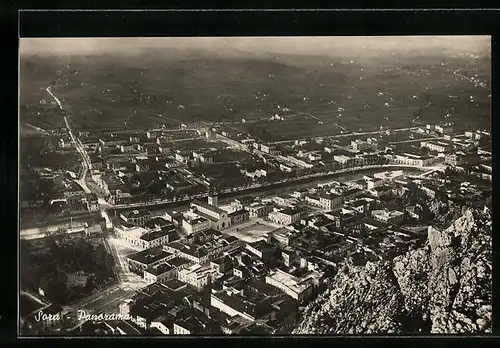 AK Sora, Ortsansicht aus der Vogelschau