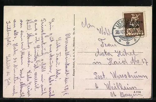 AK Lichtenfels / Main, Totalansicht