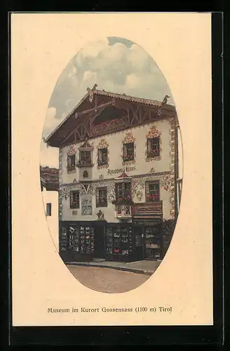 AK Gossensass, Museum altes Knappenhaus