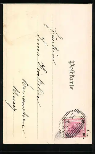 Künstler-AK Sterzing, Glockenturm