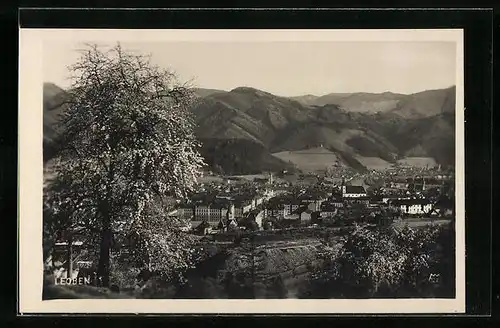 AK Leoben, Gesamtansicht aus der Ferne