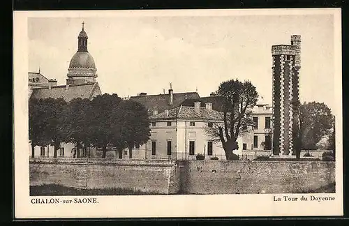 AK Chalon-sur-Saone, La Tour du Doyenne