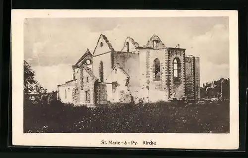 AK St. Marie-à-Py, Ruinen einer Kirche