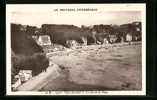 AK Val-André, Un coin de la Plage