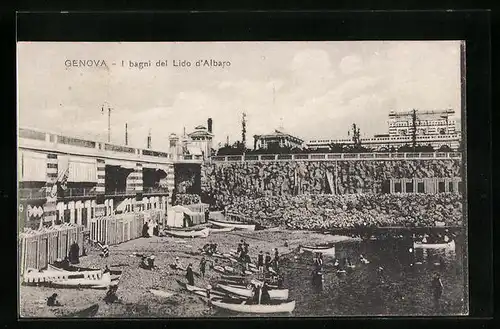 AK Genova, I bagni del Lido d`Albaro