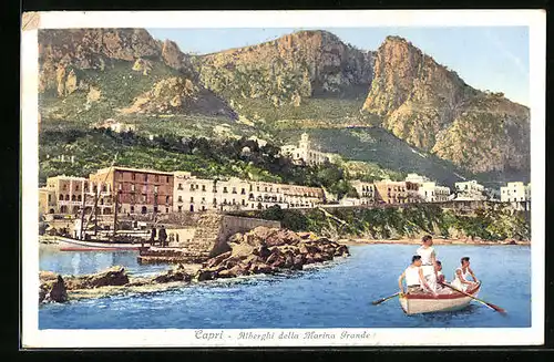 AK Capri, Alberghi della Marina Grande