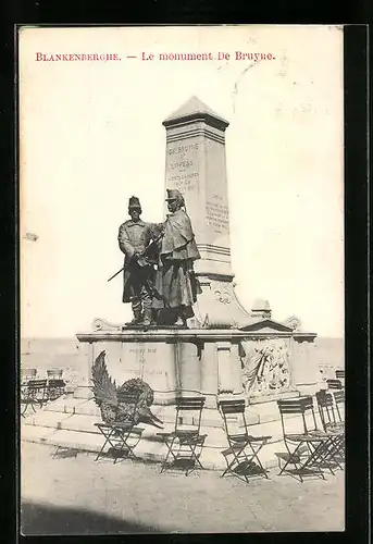 AK Blankenberghe, Le monument De Bruyne