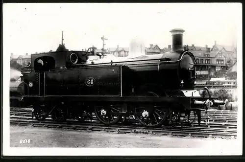 Fotografie Eisenbahn Gross Britannien, Dampflok Nr. 66, Lokomotive