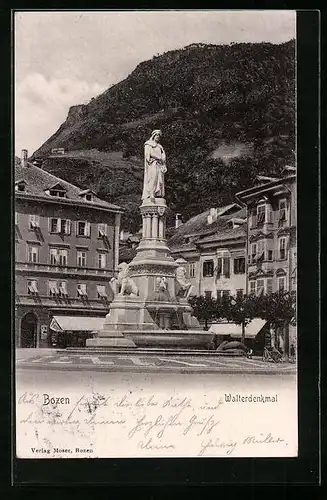 AK Bozen, Am Walterdenkmal