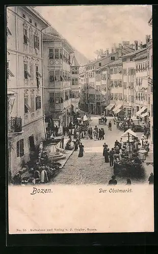 AK Bozen, Der Obstmarkt