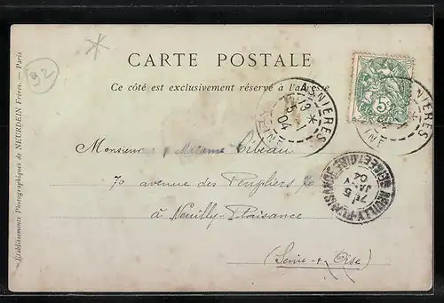 AK Asnières, Les deux Voutes