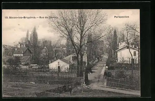 AK Bécon-les-Bruyères, Rue de Chanzy