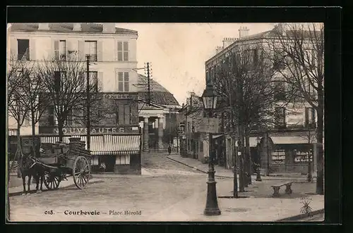 AK Courbevoie, Place Hérold