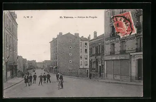 AK Vanves, Avenue du Progrès