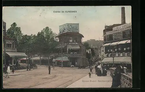 AK Suresnes, Entrée de Suresnes