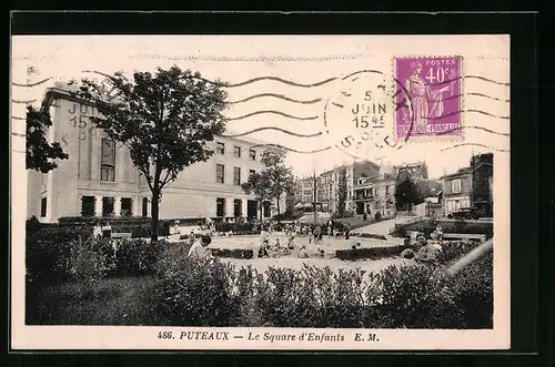 AK Puteaux, Le Square d`Enfants