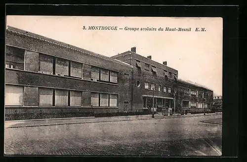 AK Montrouge, Rond-Point de l`Avenue du Parc et de l`Avenue de la République Groupe scolaire du Haut-Mesnil