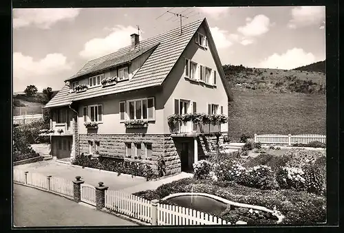 AK Lauterbach /Schwarzw., Pension Familie Engelbert Moosmann