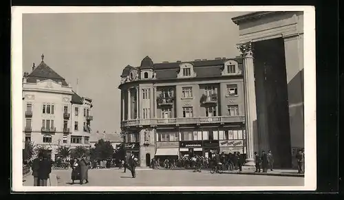 AK Szabadka, Utcareszlet