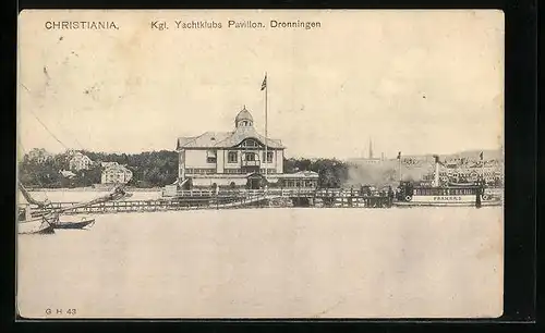 AK Christiania, Kgl. Yachtklubs Pavillon, Dronningen