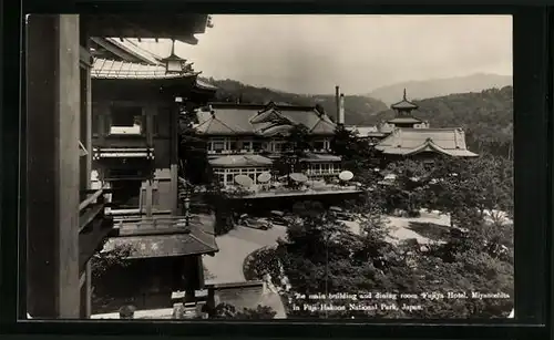 AK Miyanoshita in Fuji-Hakone National Park, Fujiya Hotel, The main building and dining room